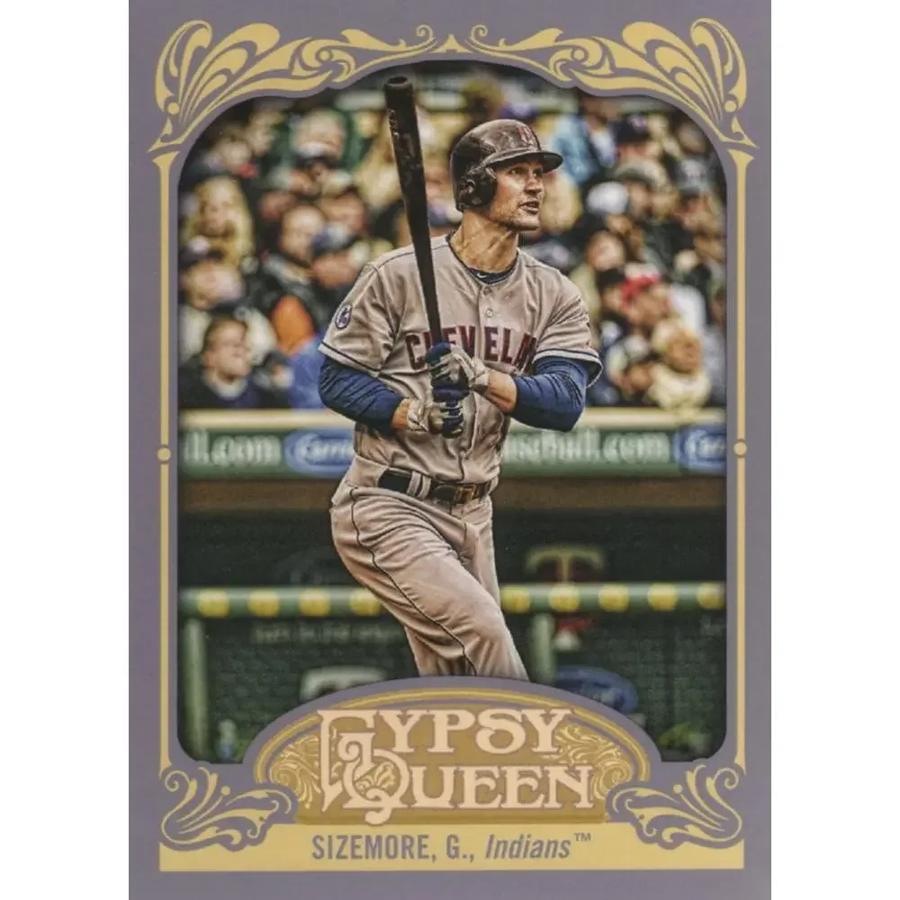 2012 Topps Gypsy Queen Grady Sizemore # 128 Cleveland Indians